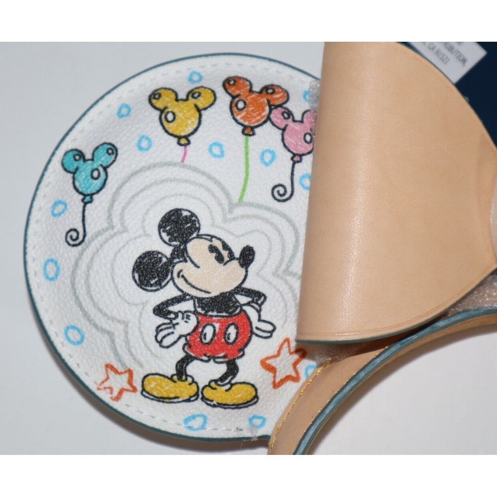 NEW DOONEY & BOURKE Sketch 2024 DISNEY PARKS Mickey Minnie Headband Ears Dustbag - Picture 8 of 16